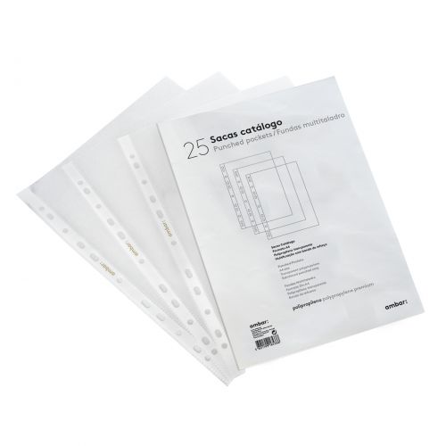Emb 25 Bolsas Catálogo A4 PP Premium Ambar , Ambar , 100700070010 , 5601199165386